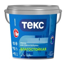 Краска ВД ТЕКС Профи, супербел, влагостойк, 0,9 л/1,3кг Краска ВД ТЕКС Профи, супербел, влагостойк, 0,9 л/1,3кг