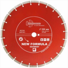 Диск алмазный отрезной 350*10*25,4 TRIO-DIAMOND New formula сегментный Диск алмазный отрезной 350*10*25,4 TRIO-DIAMOND New formula сегментный