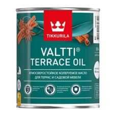 Масло TIKKURILA VALTTI TERRACE OIL EC, для террас, 0,9 л Масло TIKKURILA VALTTI TERRACE OIL EC, для террас, 0,9 л