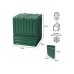 Пластиковый садовый компостер GRAF ECO-KING, 600 л, без дна Пластиковый садовый компостер GRAF ECO-KING, 600 л, без дна