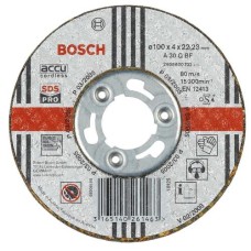 Круг обдирочный BOSCH, 100x4мм, нерж Круг обдирочный BOSCH, 100x4мм, нерж