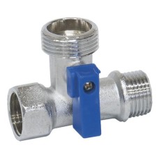 Кран шаровой трехпроходной I-TECH FMM (ВР-НР-НР) 1/2x1/2x3/4"